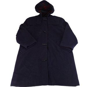 L.L. Bean Navy Trench Coat with Hood